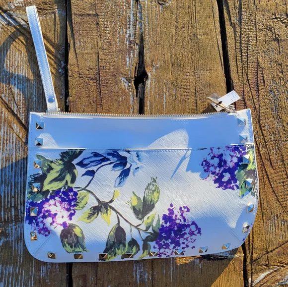 "You Took a White Orchid and Turned It Blue" Wristlet - Picture 1 of 2